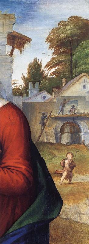 Fra Bartolommeo Detail of The Virgin Adoring the Child with Saint Joseph France oil painting art